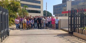 Protesta laboral en Tampico