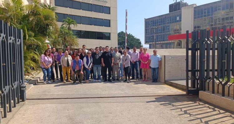 Protesta laboral en Tampico