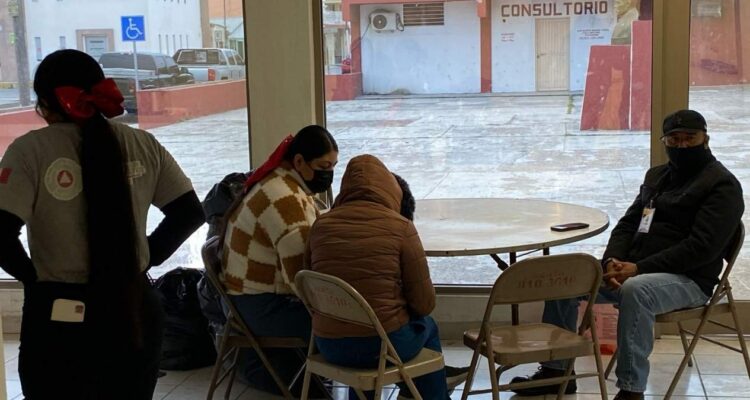 Refugio temporal en Matamoros