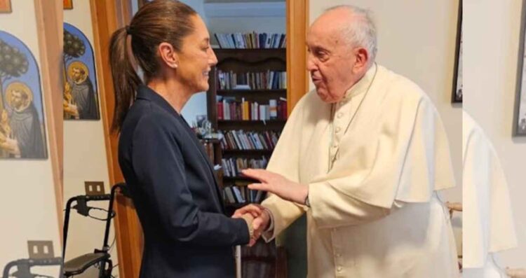 “Representa mucho para la humanidad”: Claudia Sheinbaum envía mensaje de apoyo al Papa Francisco