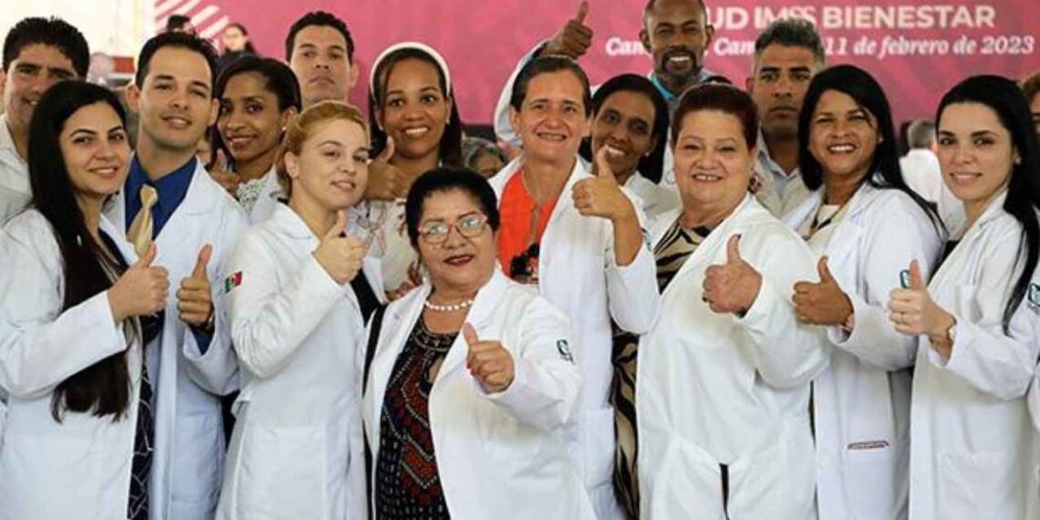 México médicos cubanos