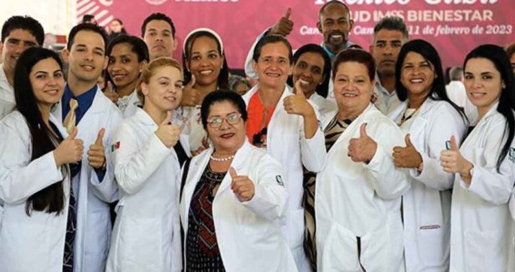 México médicos cubanos