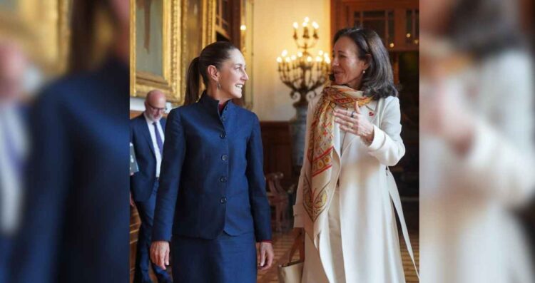 Sheinbaum presidenta Banco Santander