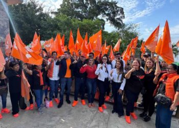 Steven Maya de MC arranca precampaña por la alcaldía de Pueblo Viejo en Veracruz 