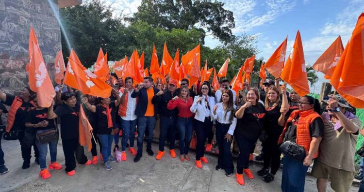 Steven Maya de MC arranca precampaña por la alcaldía de Pueblo Viejo en Veracruz 