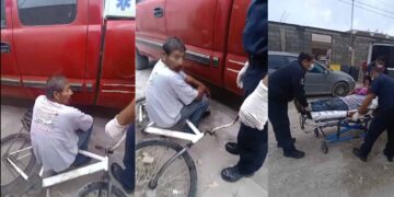 Hombre en estado de ebriedad es atropellado en Río Bravo