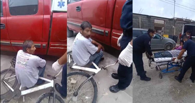 Hombre en estado de ebriedad es atropellado en Río Bravo