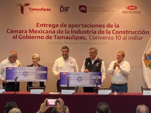 Tamaulipas avanza en infraestructura con proyectos históricos bajo la gestión de Villarreal Anaya