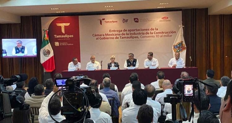 Tamaulipas avanza en infraestructura con proyectos históricos bajo la gestión de Villarreal Anaya