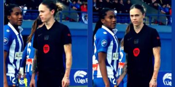 Tocamiento a jugadora colombiana es calificado por el Espanyol femenil como “inaceptable”