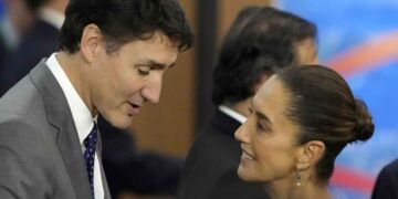 _Trudeau hablará Sheinbaum aranceles