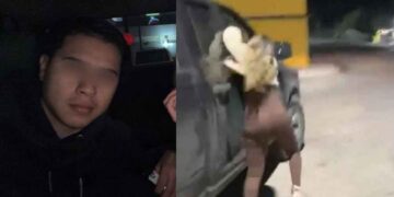 joven arrastrada camioneta Valle Hermoso