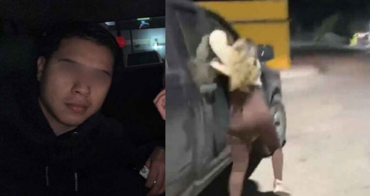 joven arrastrada camioneta Valle Hermoso