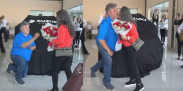 Adriana matrimonio automóvil Victoria