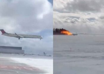 VIDEOS: Así ocurrió el accidente del avión de Delta Airlines en Toronto, Canadá