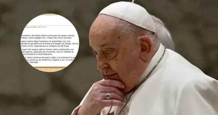 Vaticano salud Papa Francisco