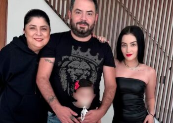 Victoria Ruffo celebra siete meses de su nieta Tessa con la familia