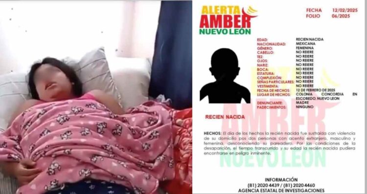Vinculan a proceso a joven que fingió embarazo y robo de bebé en Escobedo