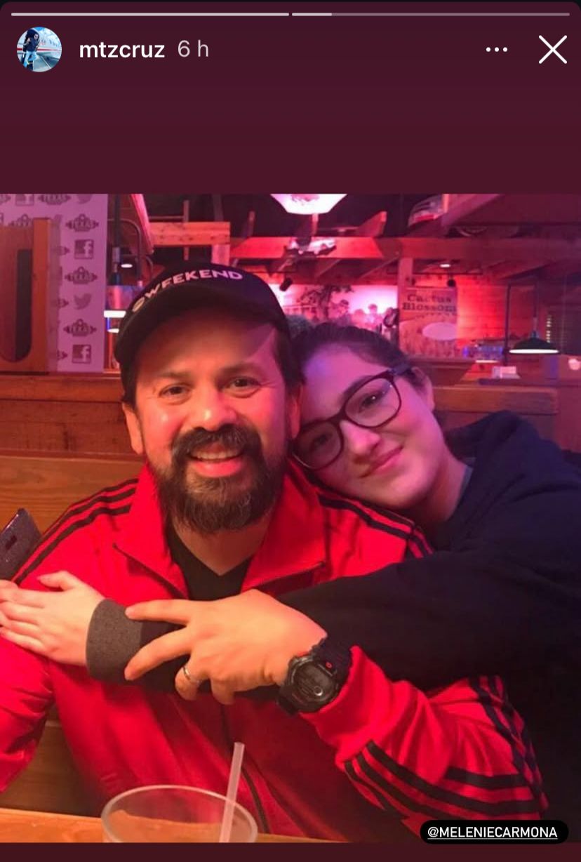 Cruz Martínez reaparece y comparte fotografía con la hija de Alicia Villarreal