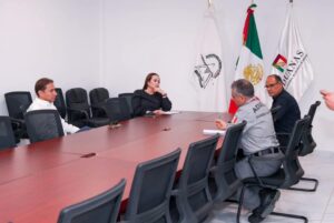 Carmen Lilia refuerza seguridad y tránsito en la frontera