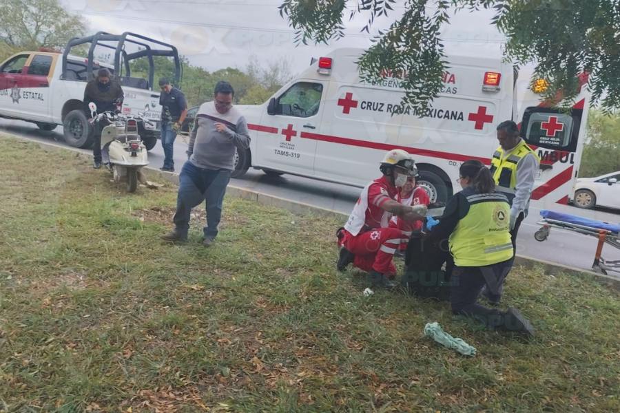 accidente en libramiento de Ciudad Victoria