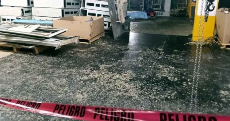 accidente laboral San Pedro