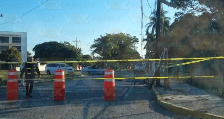 accidente vial en Ciudad Madero