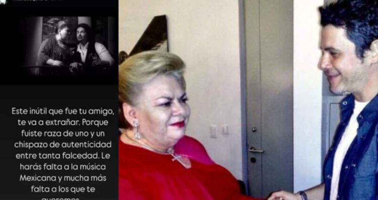 artistas despiden Paquita Barrio