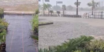 caída granizo Nuevo León