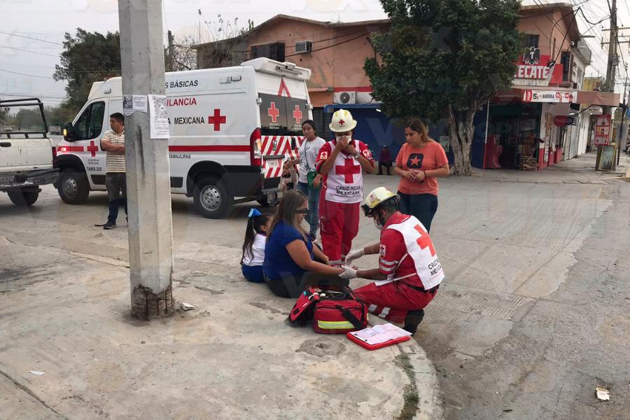 choque en la colonia satélite de victoria