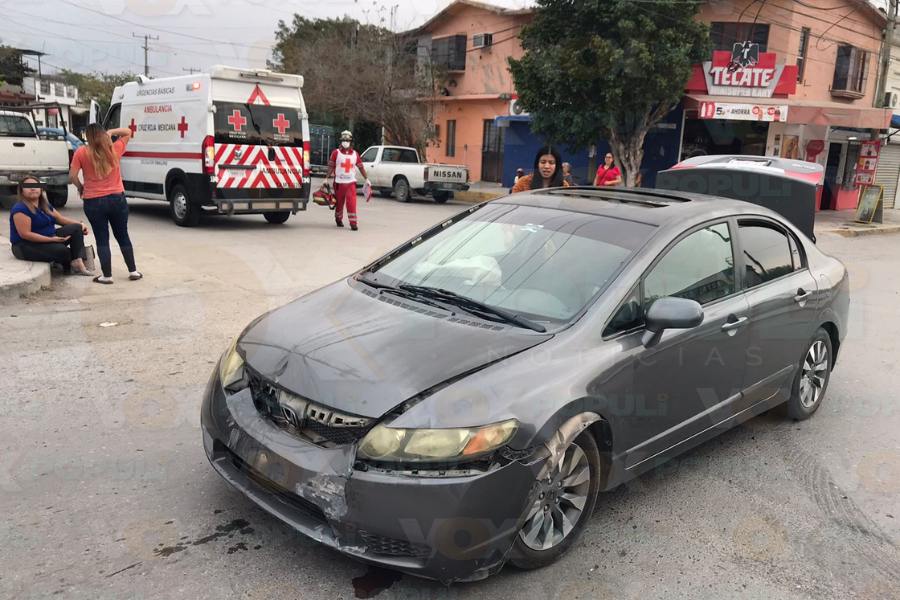choque en la colonia satélite de victoria