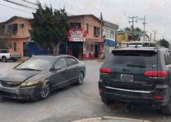 choque en la colonia satélite de victoria