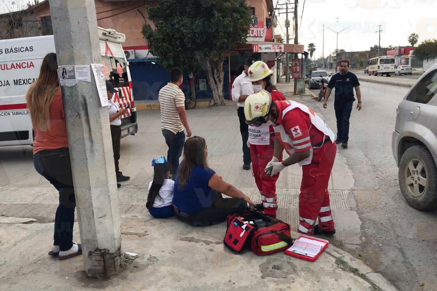 choque en la colonia satélite de victoria
