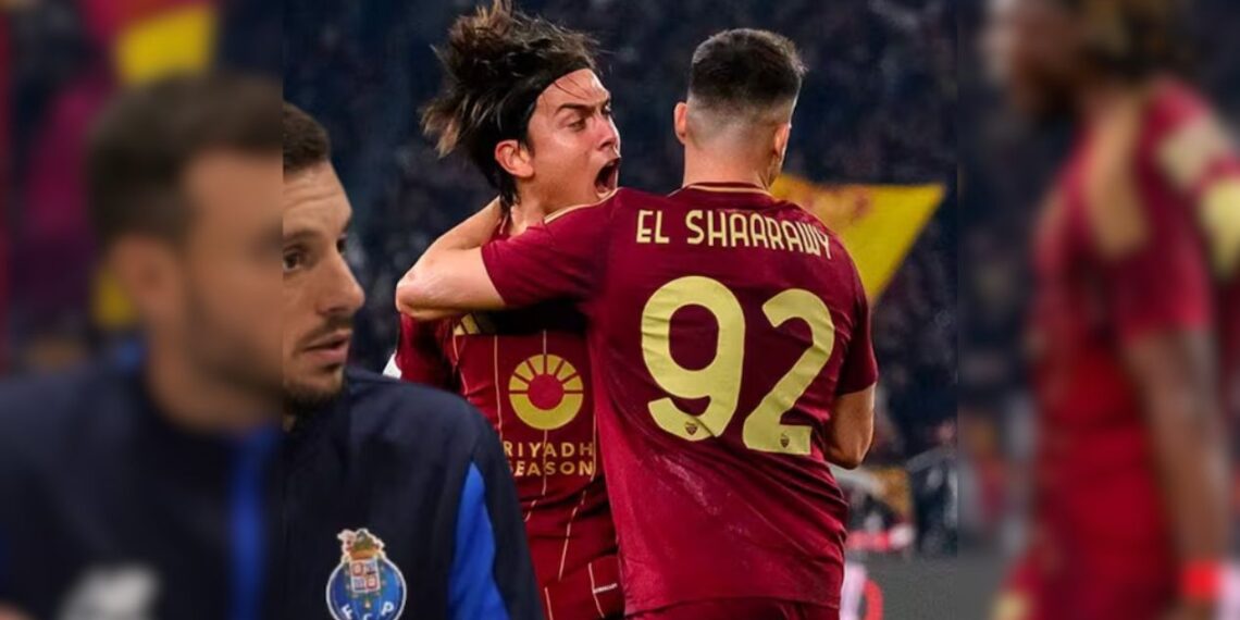 doblete de Dybala contra Porto