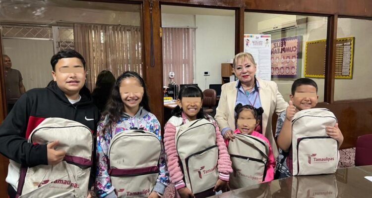 educación a niños migrantes en Matamoros