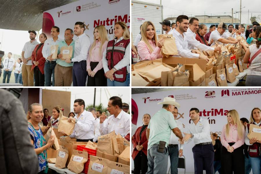 entrega de proteína de pescado en Matamoros