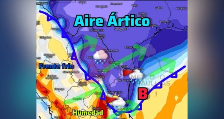 frente frío 28 en tamaulipas