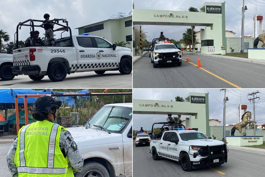 Guardia Nacional en Matamoros
