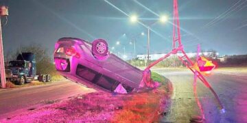 _ ileso volcadura Nuevo Laredo