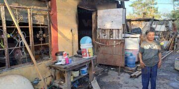 incendio de vivienda en Veracruz