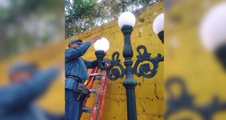 mejora alumbrado público en Tampico