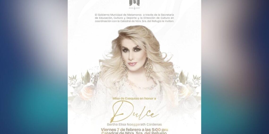 misa exequial para Dulce en Matamoros