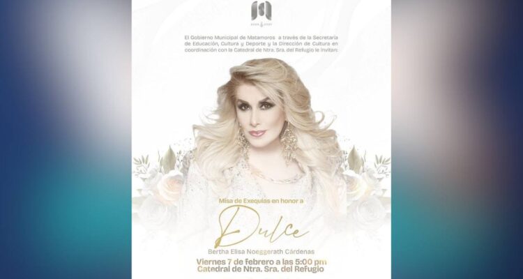 misa exequial para Dulce en Matamoros