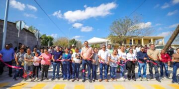 pavimentación hidráulica en colonia de Reynosa