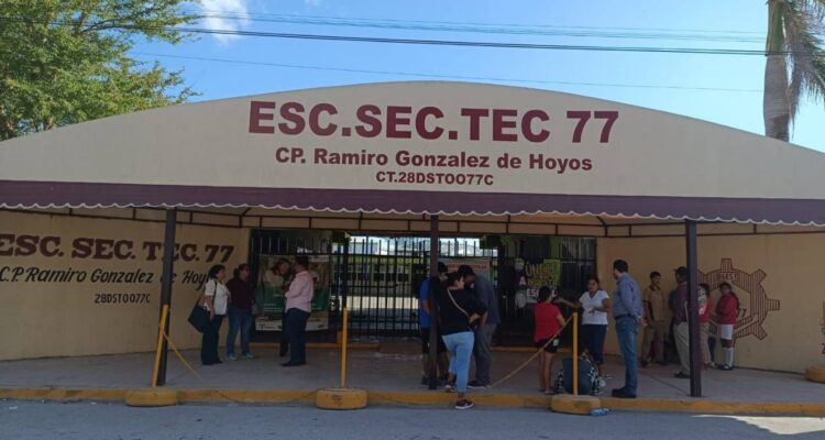 problemas en escuelas secundarias Matamoros