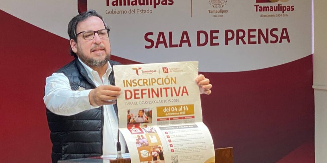proceso de inscripción escolar en Tamaulipas