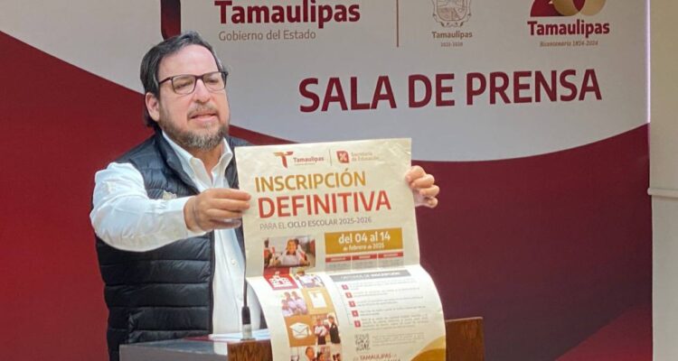 proceso de inscripción escolar en Tamaulipas