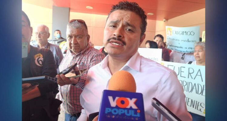 protesta en hospital de alta especialidad en victoria