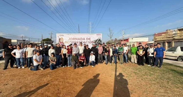 reforestación Nuevo Laredo