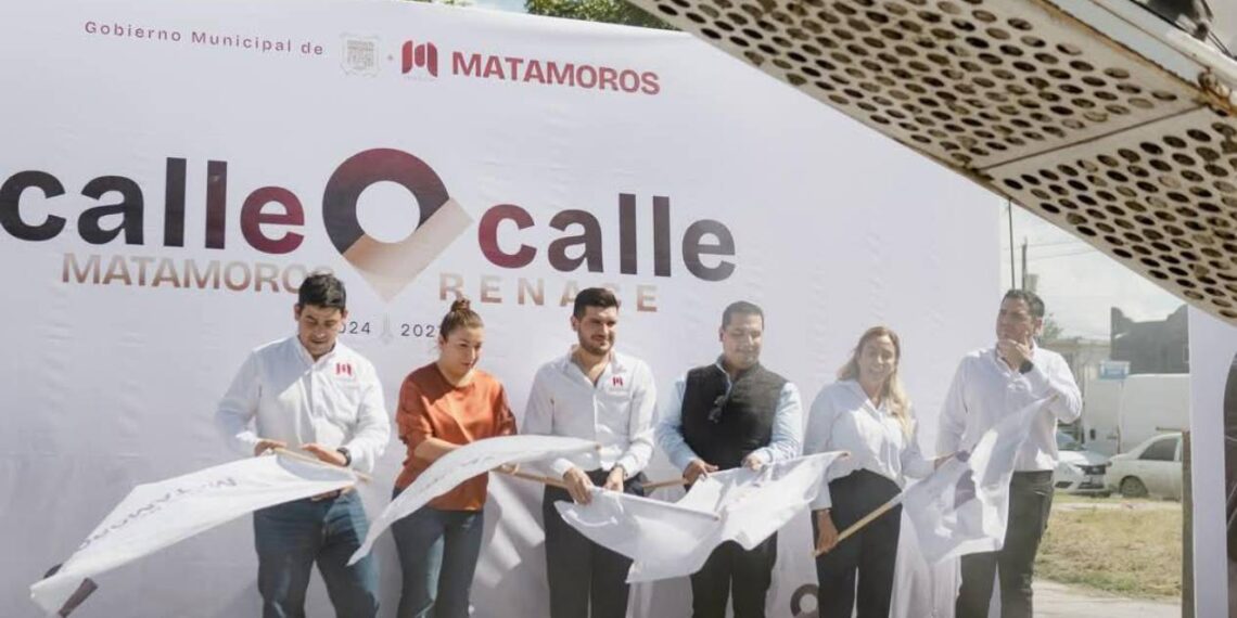 rehabilitación urbana en Matamoros